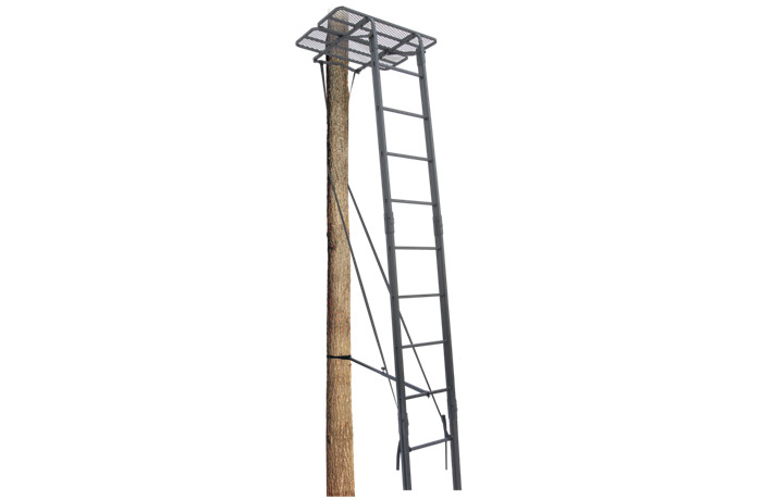 Big Dog Hunting Adjustable Ladder Support Bar Kit Hunting Tree Stand Black 